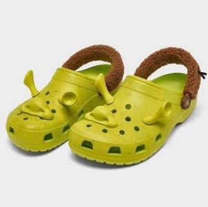 Crocs x Shrek Men's 10 Woman's 12 Brand New Limited Edition Lime Green